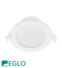 Eglo Rippa 9W LED Tricolour CCT Downlight IP44 - White